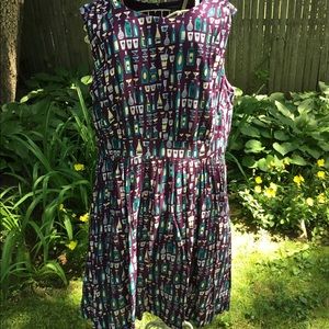 Emily and fin 1940’s Vintage Inspired Day Dress